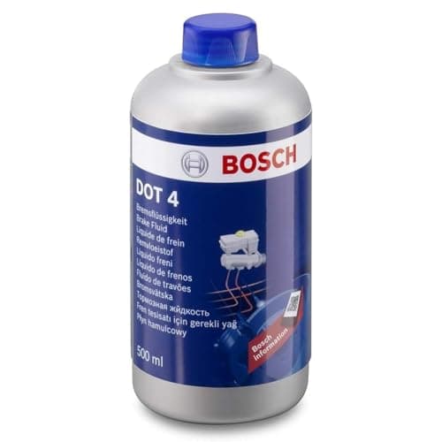 Image of Bosch Brake Fluid DOT 4, 0.5 L - For Vehicles Manufactured before 2010 - Suitable for First Generation ABS Brakes