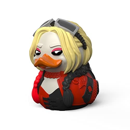 Image of TUBBZ Boxed Edition Suicide Squad Harley Quinn Collectible Vinyl Rubber Duck Figure - Official DC Comics Merchandise - TV, Movies & Video Games