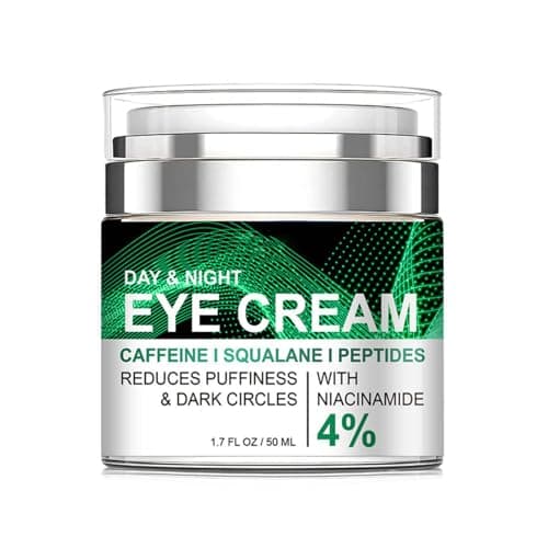 Image of Caffeine Eye Cream for Dark Circles and Puffy Eyes Anti Aging Eye Cream with 4% Niacinamide to Lighten Pigmentation Reduce Fine Lines Firm Skin for A More Youthful Look 50ml