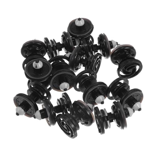 Image of VekAuto 15 Pcs Door Panel Trim Retainer Clips Compatible for Audi A5 Quattro 2008-2023, Durable Nylon Black White Multipurpose Car Trim Panel Body Remover