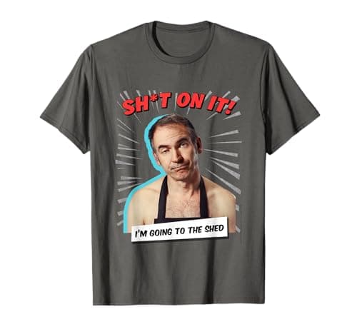 Image of Friday Night Dinner Martin S--t On It Shed Time T-Shirt