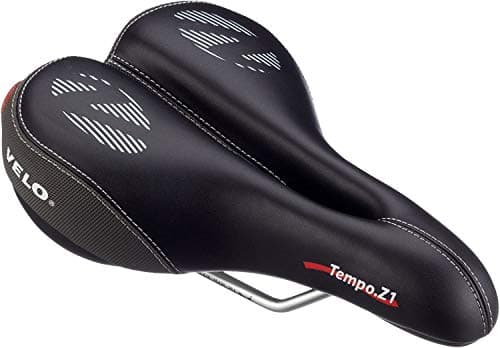 Image of Velo Tempo Mens Trekking Saddle - 260X170 mm, Black