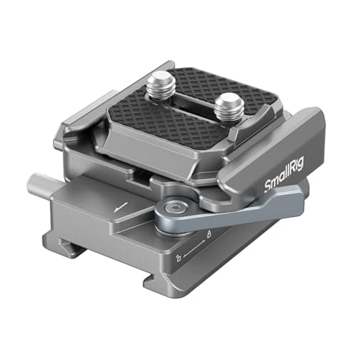 Image of SMALLRIG Quick Release Plate for Arca, for DJI RS 4/RS 4 Pro/RS3/RS 3 Pro/RS 3 mini/RS 2/RSC 2, HawkLock H38 Quick Release Mount Plate Kit, Anti-drop & Anti-deflection - 4639