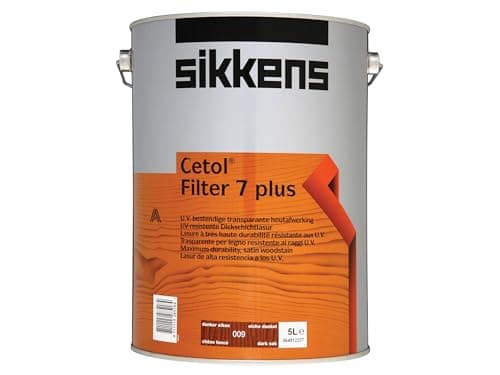 Image of Sikkens Cetol Filter 7 Plus Translucent Woodstain Dark Oak 5 Litre