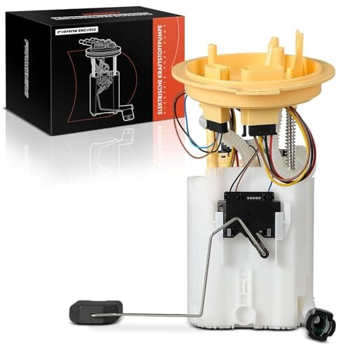 Image of Frankberg Electric Fuel Pump 4+3-Pin Compatible with P.a.s.s.a.t Variant 3G5 CB5 Superb III Estate 3V5 P.a.s.s.a.t 3G2 CB2 A.r.t.e.o.n 3H7 Replace# 3Q0919050