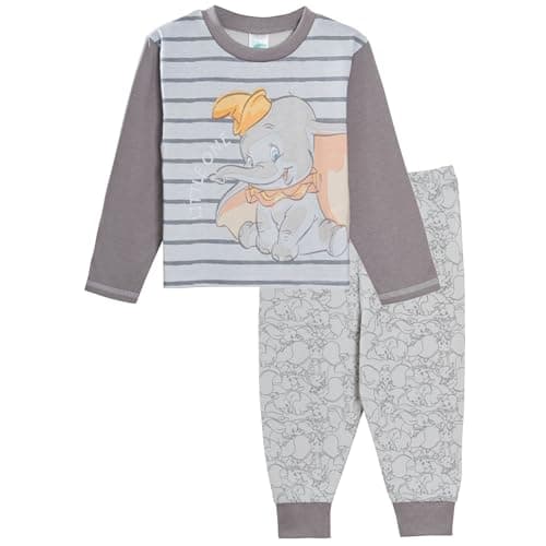 Image of Disney Dumbo Toddler Pyjamas 18-24 Months Grey
