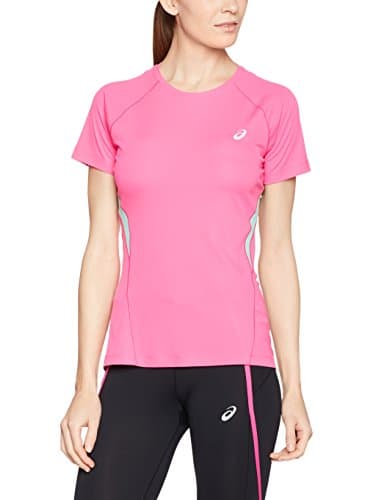 Image of Asics Women's SS TOP Sports T-Shirt, Pink (Rosa), S