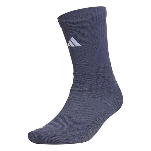 Image of adidas Men's Crew Socks, shadow navy, 6.5-8