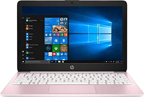 Image of HP Stream 11.6 Inch Celeron 2GB RAM 32GB eMMC Cloudbook 11-AK0013NA - Pink (Renewed)