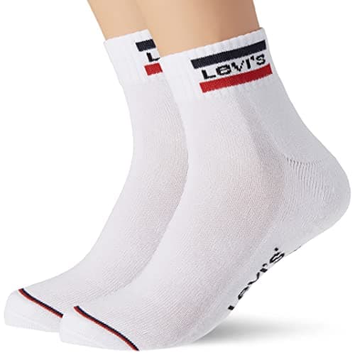 Image of Levi's Unisex Sportwear Logo 144 Quarter, white white, 11-Sep UK