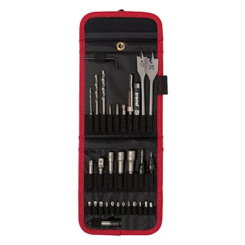 Image of Trend 30-Piece Quick Release Screwdriver Bit Set, 1/4 Inch Hex Shank, Heavy Duty Tool Holder, Magnetic Bit Holder, QR/SET/1
