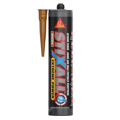 Image of Sika Stixall – Extreme Power Sealant and Adhesive – Waterproof – Brown – 290ml
