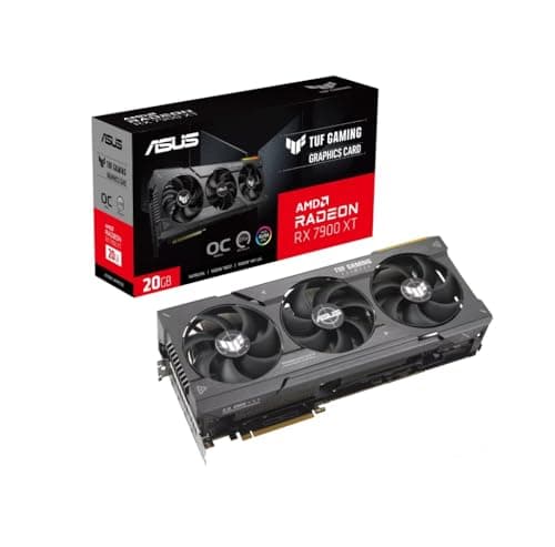 Image of ASUS TUF Gaming AMD Radeon RX 7900 XT OC Edition 20GB GDDR6 Graphics Card (PCIe 4.0, 20GB GDDR6, HDMI 2.1a, DisplayPort 2.1)