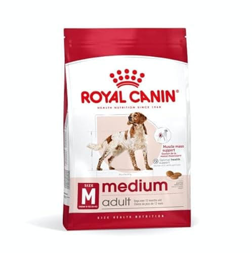 Image of Royal Canin Dog Food - Medium Adult - Dry Kibble for Medium Size Breed Dogs (11-25KG) - Science Diet - Tailored Nutrition - 3kg