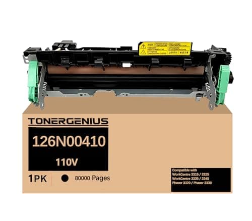 Image of 126N00410 Fuser Unit Compatible with Xerox WorkCentre 3315/3325/3335/3345 Phaser 3320/3330 Fuser Unit Kit (110V 80K)