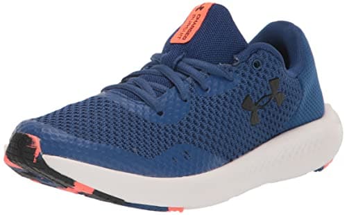Image of Under Armour Boys' Grade School Ua Charged Pursuit 3 Running Shoes Technical Performance, Blue Mirage, 3 UK