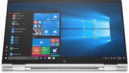 Image of HP EliteBook x360 1030 G7 FHD 2 in 1 Convertible Touchscreen Laptop, i7 10810U, 2TB PCIe Gen 4.0 x4, 16GB DDR4, WIFI 6, VPro, Fingerprint Reader, UK Backlit Keyboard, Windows 11 Pro (Renewed)