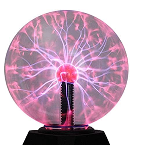 Image of Acouto Magics Plasma Ball Lamp, Touch Sensitive Plasma Ball Light with USB Power Supply Fun Science Decor for Bedroom Living Room Office