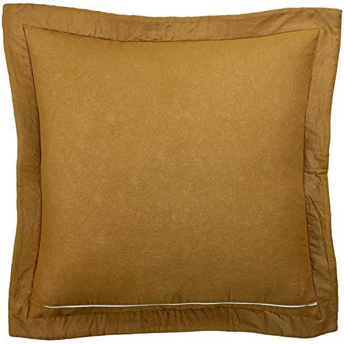 Image of Paoletti Palmeria Cushion Cover, Velvet, Gold, 60 x 60cm