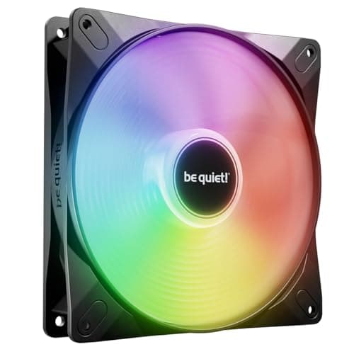 Image of be quiet! Light Wings LX 140mm PWM High-Speed PC Case Fan, Illuminated Hub, Frosted Blades, Multiple Colours, Optimized Blades for Extraordinary Air Pressure, Daisy Chain Option, Rifle Bearing, BL129