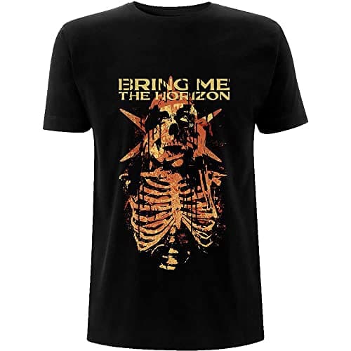 Image of Rock Off Bring Me The Horizon 'Skull Muss' (Black) T-Shirt (Large)
