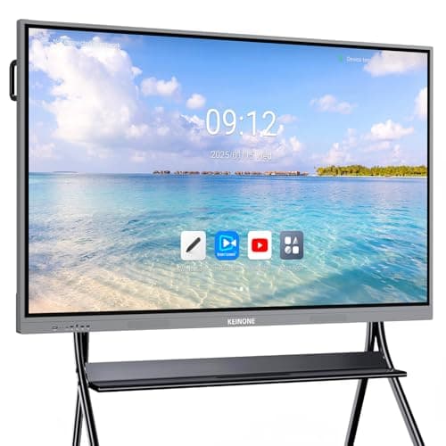 Image of KEINONE - 65 inch 4K smart board, Android 14 OS 8+128GB, interactive whiteboard, digital electronics with open app ecosystem, smart board with display