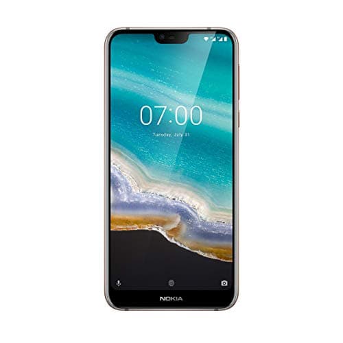 Image of Nokia 7.1 5.8-Inch Android One UK SIM-Free Smartphone with 3GB RAM and 32GB Storage (Single Sim) - Steel (Renewed)
