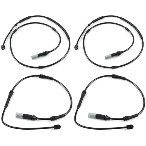 Image of ROBUST 4 Pcs Front & Rear Brake Pad Wear Indicator Sensor Right + Left For Bmw 1 2 3 4 Series F20 F21 F22 F23 F30 F31 F32 F33 F34 F36 F80 F82 F83 F87 34356792289 34356792292