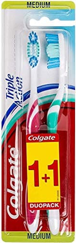 Image of Colgate Triple Action Toothbrush Medium - Random Colour