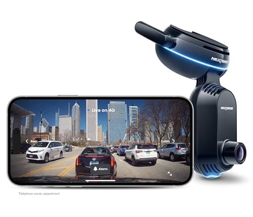 Image of Nextbase IQ 1K Smart Dash Cam - Nextbase Dash Cam with Inbuilt Cabin Car Cam - Live View, Smart Parking, Witness Mode, SOS Response, Voice Control, 4G 1K IQ