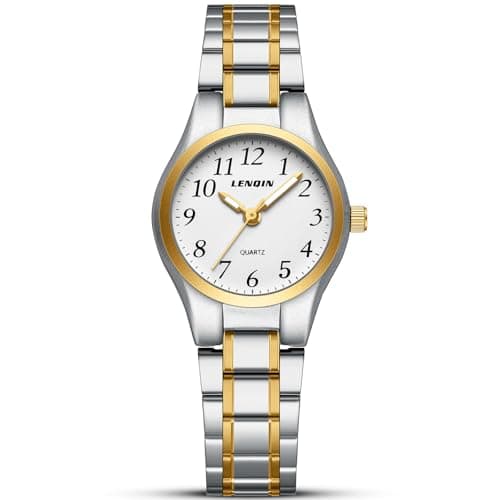 Image of LN LENQIN Ladies Watches Stainless Steel Watches for Women Waterproof Womens Watch Classic Analog Quartz Women's Wrist Watch