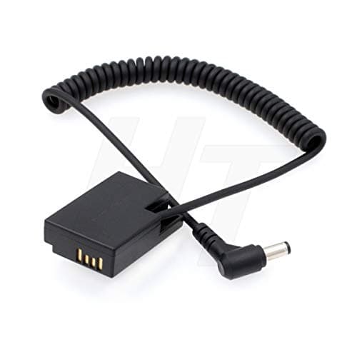 Image of HangTon DR-E18 DC Coupler Dummy Battery for LP-E17 Canon RP R50 R100 R10 R8 800D 760D /Rebel T7i T6s T6i 8000D KISS X8i DSLR Camera