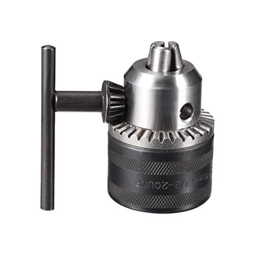 Image of sourcing map Drill Chucks, 1/2-20UNF Threaded 3-16mm Capacity with Chuck Key for Electric Impact Corded Cordless Drill