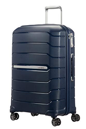 Image of Samsonite Flux - Spinner M, Expandable Suitcase, 68 cm, 75/85 L, Navy Blue (Navy Blue)