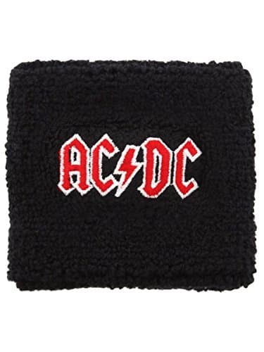 Image of AC/DC Logo Sweatband Black