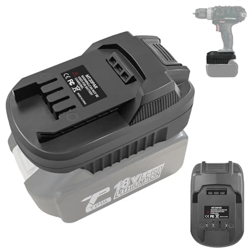 Image of TPDL MT20PAR Battery Adapter for Maki-ta to Parkside Power Tool, Battery Adapter Converter for 18 V BL1860 BL1850 Li-Ion Battery Converter for Parkside 20 V XTeam Series Power Tool