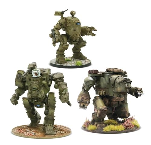 Image of Warlord Games Commonwealth Walker Platoon - Konflikt 47 Highly Detailed Miniatures