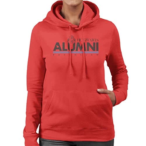 Image of All+Every Harry Potter Hogwarts Alumni Ravenclaw Women's Hooded Sweatshirt Red