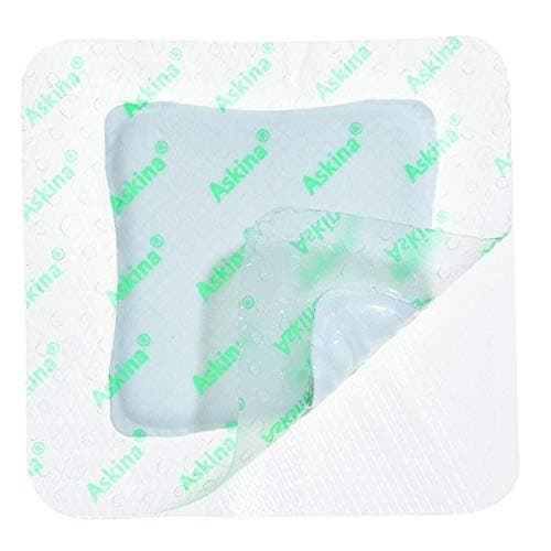Image of Askina DresSil Border 7.5 x 7.5 cm Pack of 10 Foam Dressings