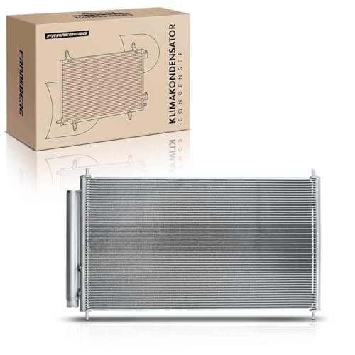 Image of Frankberg AC Condenser AC Condenser Compatible with Yaris P13 1.5 Hybrid Petrol 2012-2015 Replace# 8846052170