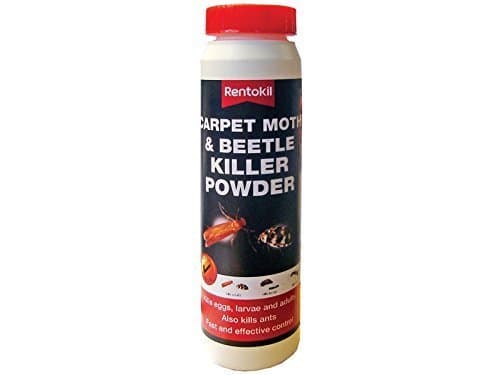 Image of 4 x Rentokil PSC49 Carpet Moth and Beetle Killer Powder by Rentokil