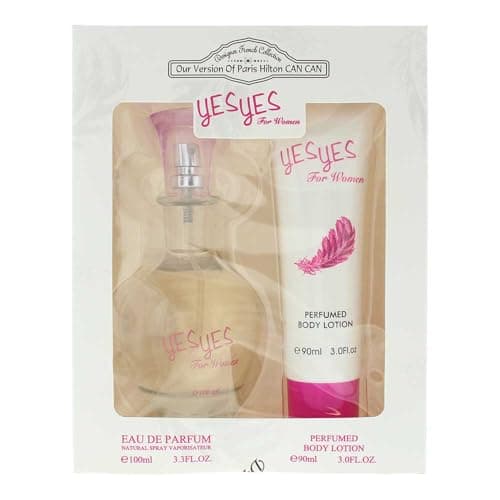Image of Designer French Collection Yes Yes For Women Eau De Parfum 2 Pieces Gift Set,90 Milliliters