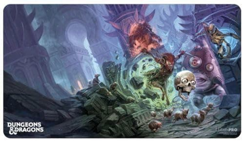 Image of Ultra Pro - Dungeons & Dragons Planescape: Morte’s Planar Parade Card Playmat, Use as Oversize Mouse Pad, Desk Mat, Gaming Playmat, TCG Card Game Playmat, Protect Cards During Gameplay