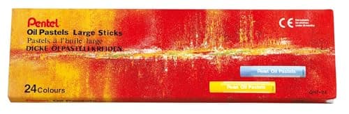 Image of Pentel Oil Pastel Colour Set (Pack of 24)
