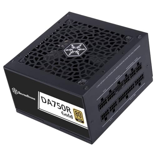 Image of SilverStone Technology DA750R Gold, ATX 3.0 and PCIe 5.0 750W 80 Plus Gold Fully Modular ATX Power Supply, SST-DA750R-GMA