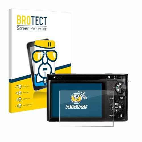 Image of brotect Glass Screen Protector Film compatible with Nikon 1 J1 - Glass-Foil 9H Protection [Scratch Resistant, High Clarity]