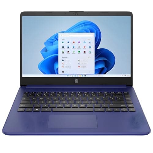Image of HP Stream 14s-dq0509sa 14" Laptop | HD Anti Glare Display | Intel Celeron N4120 Quad Core CPU | 4GB DDR4 RAM | 128GB PCIe NVMe M.2 SSD | Windows 11 Home | Blue
