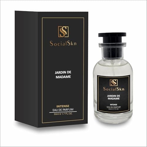 Image of Socialskn Jardin De Madame Eau de Perfume for Women | 50ml | Floral Perfume with Pear Blossom, Gardenia & Patchouli | Inspired by Guci Flora Gardenia