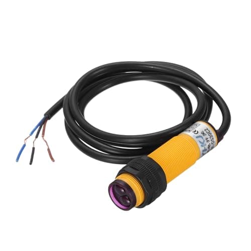 Image of sourcing map Photoelectric Sensor, M18 30CM 6-36VDC Diffuse Photoelectric Switch Sensor, Adjustable Optical NPN NC Three-Line Proximity Switch for Industrial Use