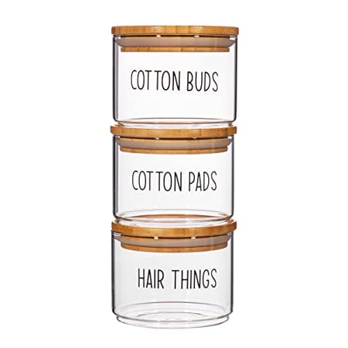 Image of Sass & Belle Beauty Stacking Jars - Set Of 3